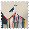 Beach Hut, Antique - Roman Blind
